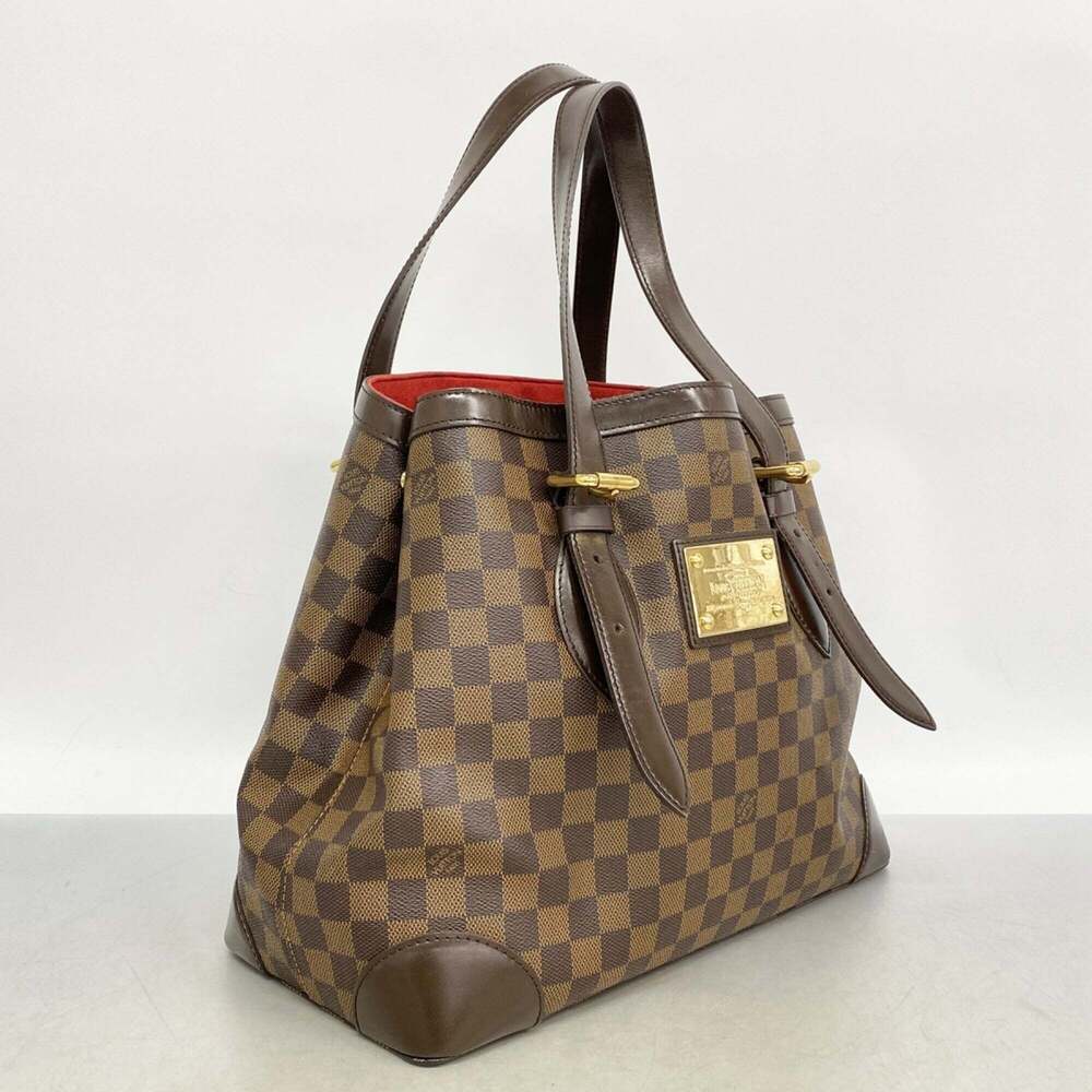 LOUIS VUITTON Authentic Brown Damier Tote Bag - Picture 2 of 11